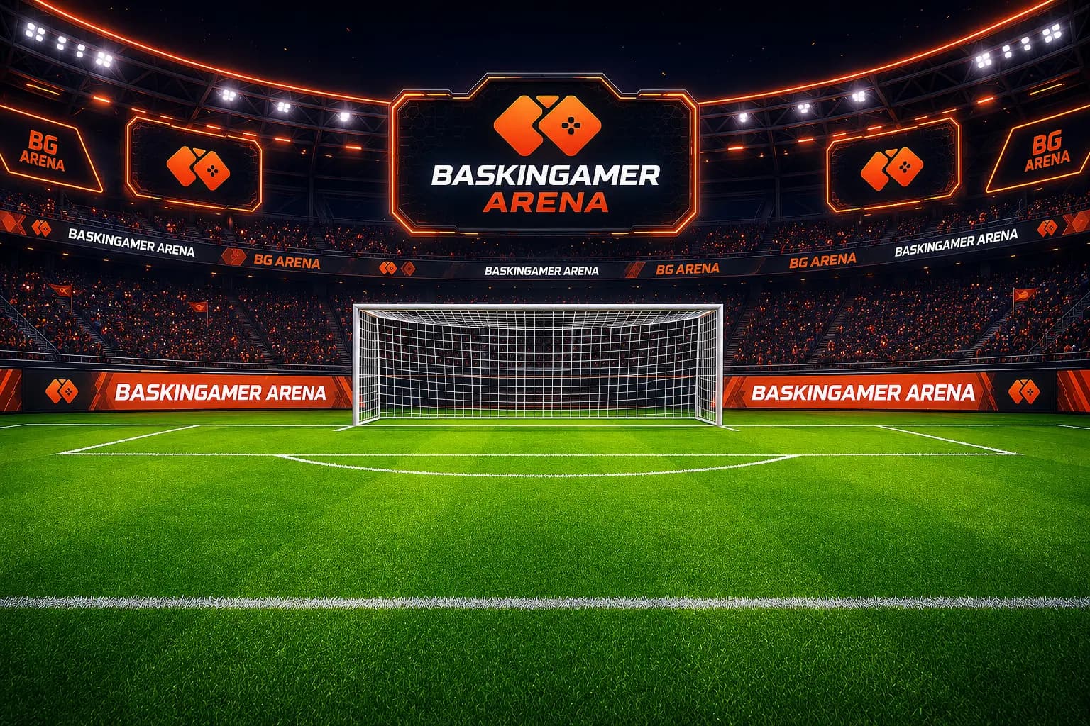 Baskingamer Penalty Arena Stadium Pitch